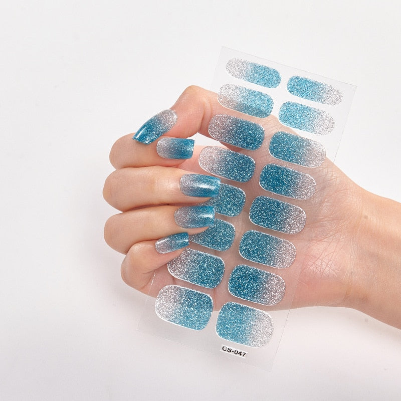Unhas Adesivas de Gel de Fácil Aplicação - ®NailGirl