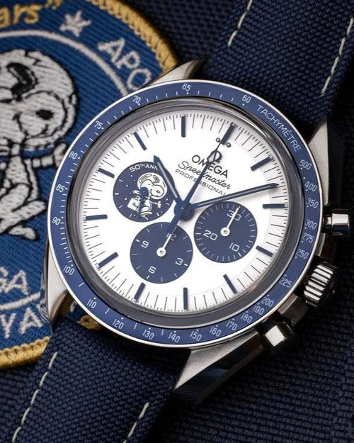 Relógio Speedmaster Snoopy Série de Aniversário 42mm +Caixa e Certificado