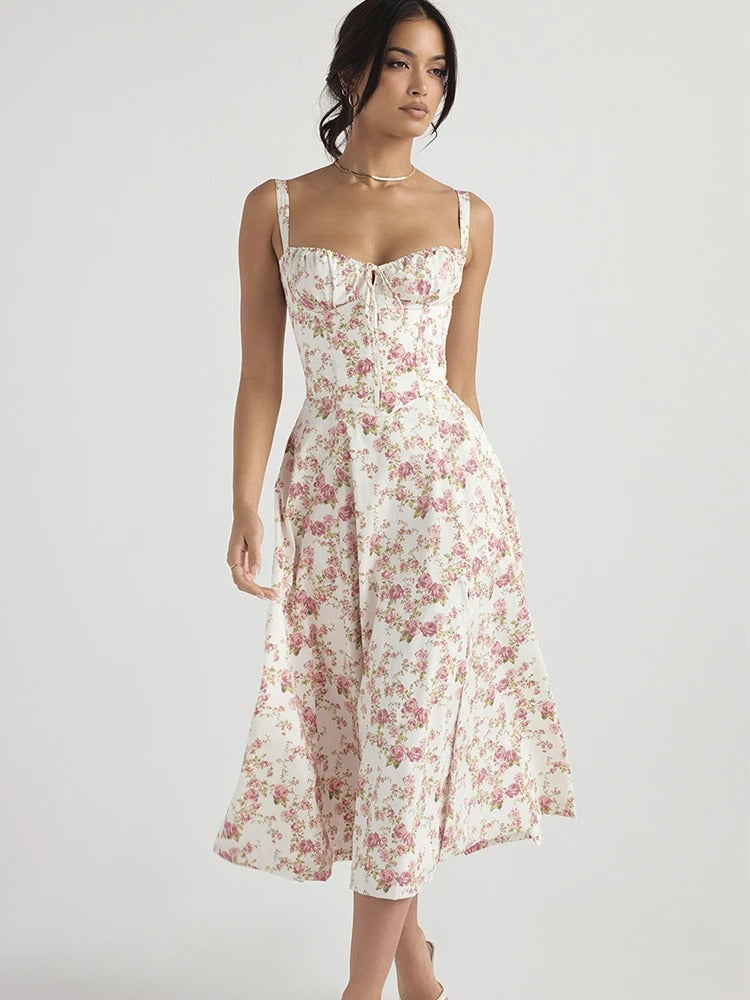 Vestido ajustavel nas Costas ModelGirl® (Afina a Cintura e Levanta os Seios)