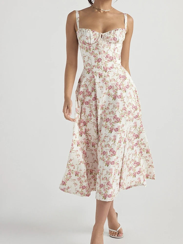 Vestido ajustavel nas Costas ModelGirl® (Afina a Cintura e Levanta os Seios)