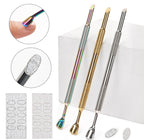 Kit de polimento de Unha e Removedor de Cuticulas 2 em 1  + (50 LIXADORES BRINDE)