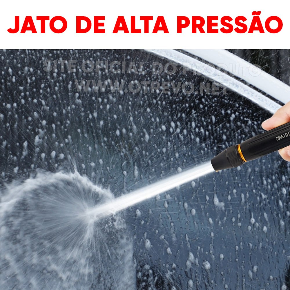 Bocal de Mangueira de Alta Pressão Ajustavel - PowerJet (JATO SUPER FORTE)
