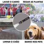 Bocal de Mangueira de Alta Pressão Ajustavel - PowerJet (JATO SUPER FORTE)