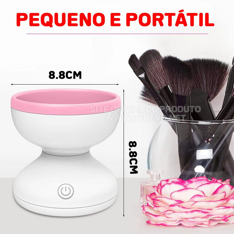 Limpador Eletrico de Pincéis Instantaneo - CleanMake® (LANÇAMENTO 2023)