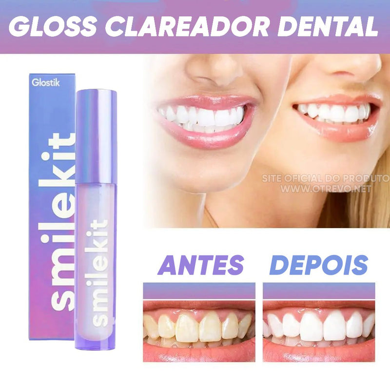 Gloss Clareador Dental Instântaneo - SMILEKIT®