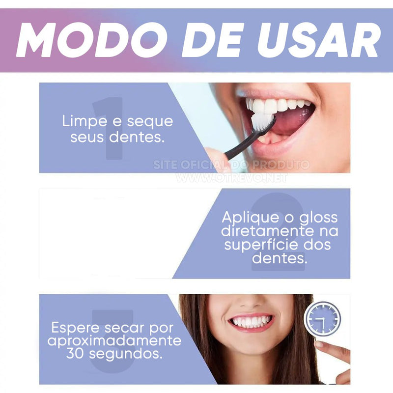 Gloss Clareador Dental Instântaneo - SMILEKIT®