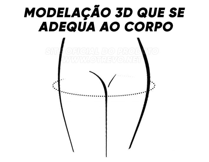 Calcinha Bundex Para Enchimento de Quadril e Bumbum - BodyGirl® (LANÇAMENTO 2023)