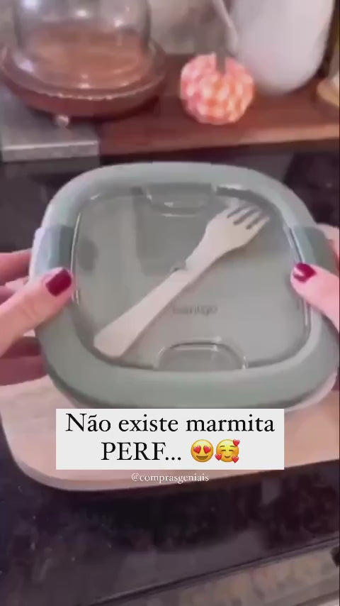 Marmita Prática Com Divisão Móvel 5 em 1 - ®SmartFodd (Lançamento 2023)