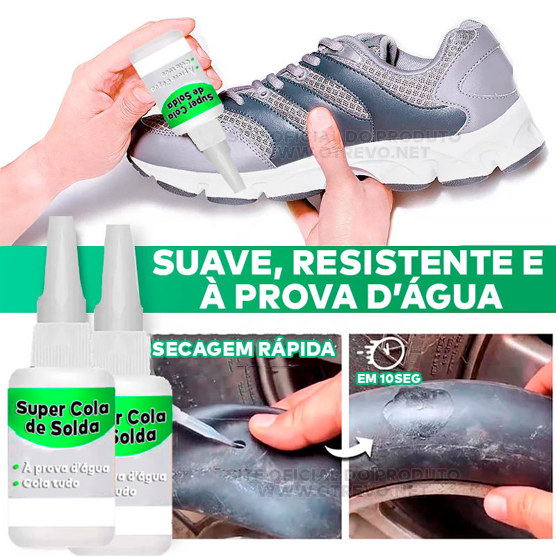 Super Cola de Solda à Prova d'água ®BondMax (COLA TUDO)