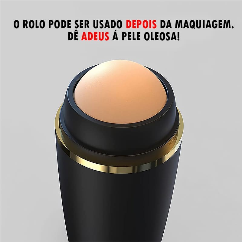 Rolo Vulcânico para Remover Oleosidade do Rosto - ®VulcaniSkin LANÇAMENTO 2023