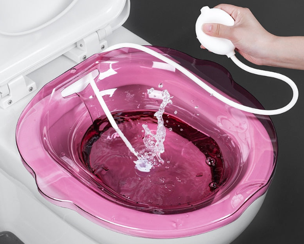 Bacia para Banho de Assento Medicinal - ®Healthseat  LANÇAMENTO 2023