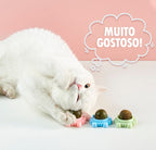 Lambedor Catnip Para Gatos - Melhora na digestão e humor