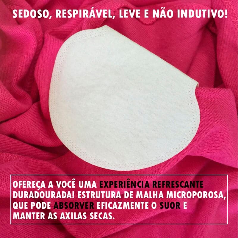 Kit Protetor Absorvente de Suor Para Axilas - SexFit® (SECAGEM RÁPIDA)