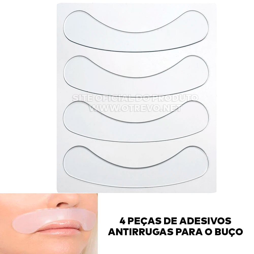 Adesivos de Silicone Antiestrias e Antirrugas Reutilizáveis - ®Youngirl (PELE 100% MAIS JOVEM)