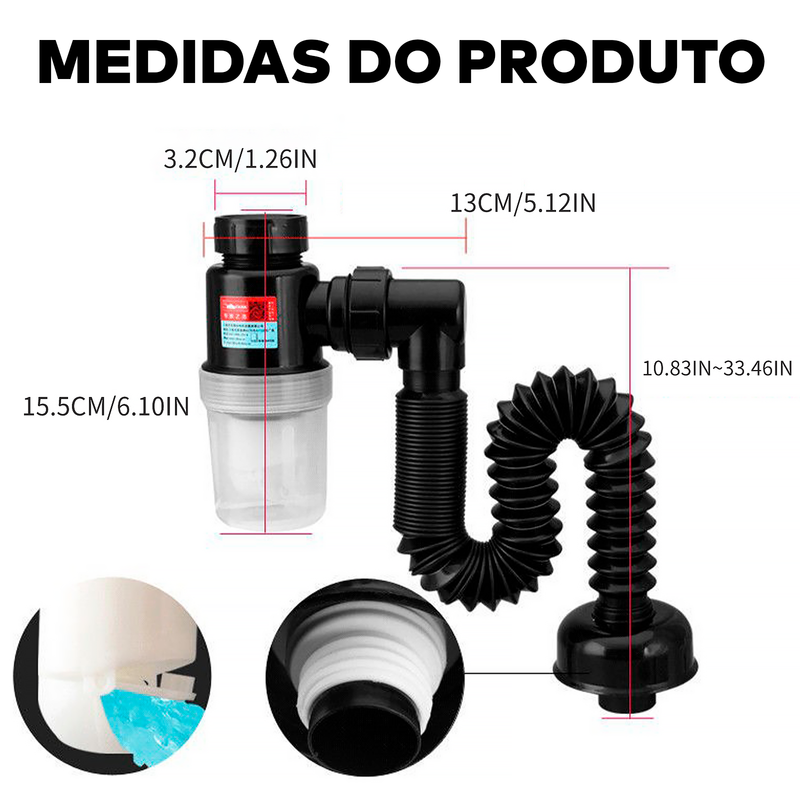 Sifão Inteligente Com Filtro - ®Sifomax