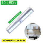 Luz Led Inteligente com Sensor de Movimento 2 EM 1