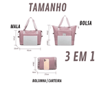 Bolsa Expansível Estilosa a Prova D'Água 3 em 1 ®Expensive Bag