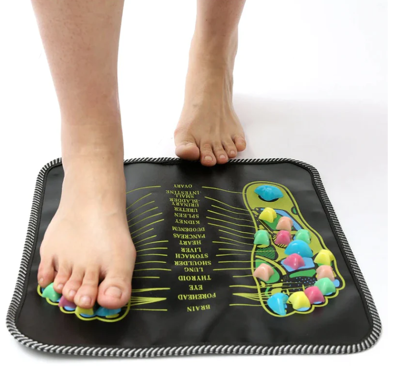 Tapete Terapêutico Para os Pés – Alivio da Dor e Ativação Circular Corporal
