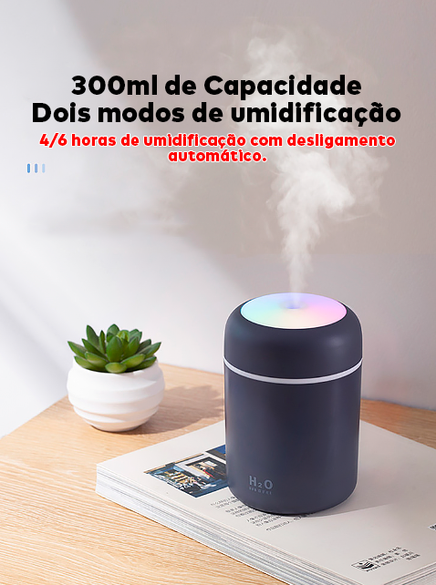 Difusor e Umidificador de Ar Terapêutico ®RelaxeAir