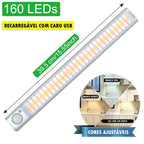 Luz Led Inteligente com Sensor de Movimento 2 EM 1