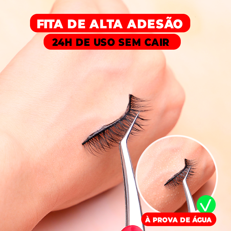 ®EyesBrawon - Fitas Autocolantes Reutilizáveis Para Cílios (40 Peças)