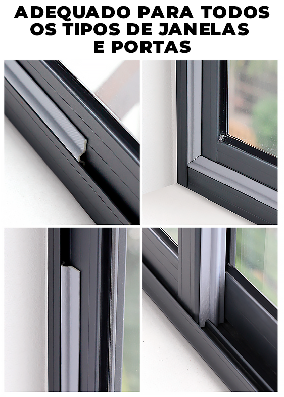 Rolo de Vedação Para Janelas, Portas, Cantos ®VedexMax