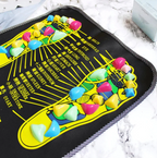 Tapete Terapêutico Para os Pés – Alivio da Dor e Ativação Circular Corporal