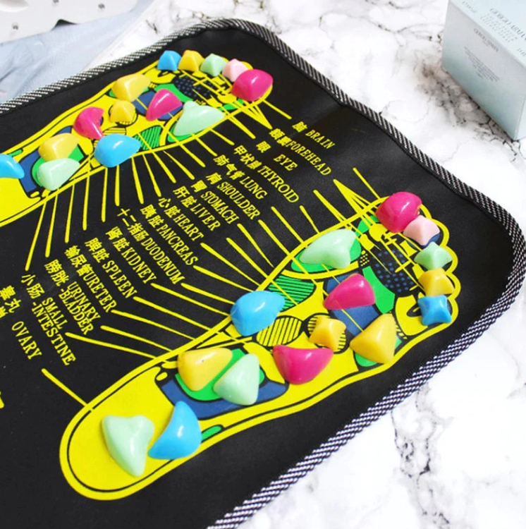 Tapete Terapêutico Para os Pés – Alivio da Dor e Ativação Circular Corporal