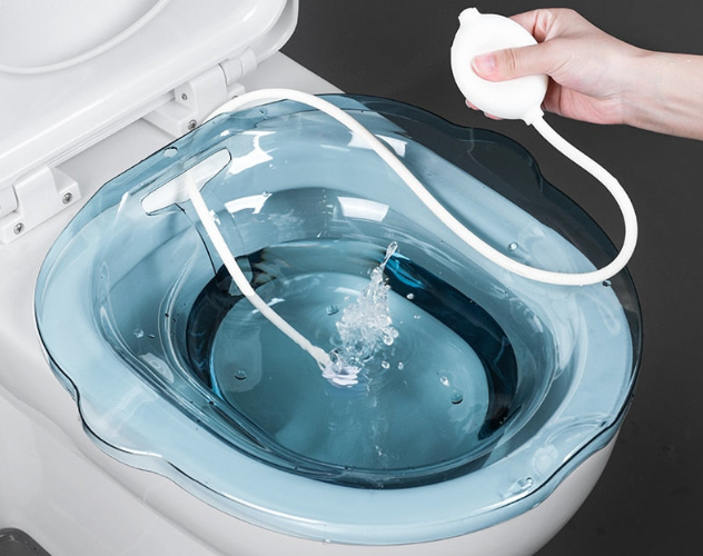 Bacia para Banho de Assento Medicinal - ®Healthseat  LANÇAMENTO 2023