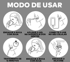 Kit de Clareamento Dental Led - ®SmartLed (DENTES 100% BRANCOS)