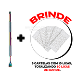 Prata + 50 Lixadores (Brinde)