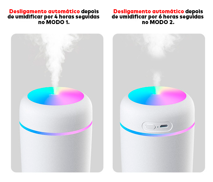 Difusor e Umidificador de Ar Terapêutico ®RelaxeAir