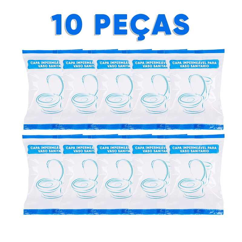 Capa Protetora Impermeavel Para Vaso Sanitario - ProtectHealthy®