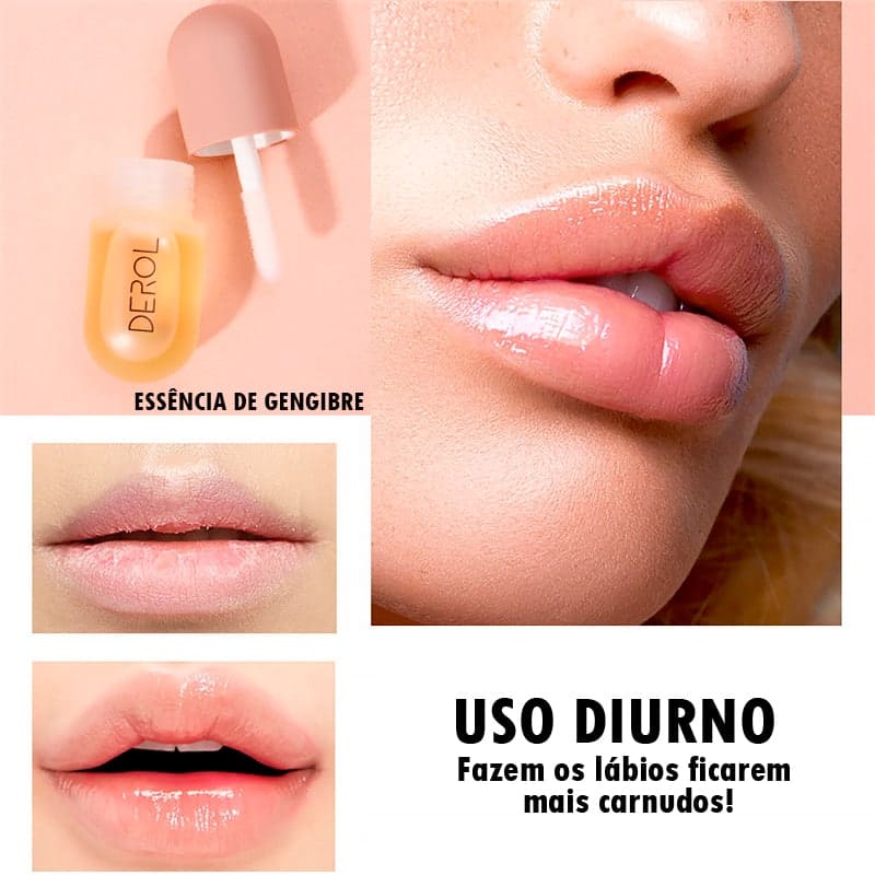 Gloss Botox Preenchimento Labial - ®SuperLip DEROL Compre 1 Leve 2