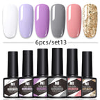 Kit Poligel Com 6 Cores Cada Set - LuxGel Née