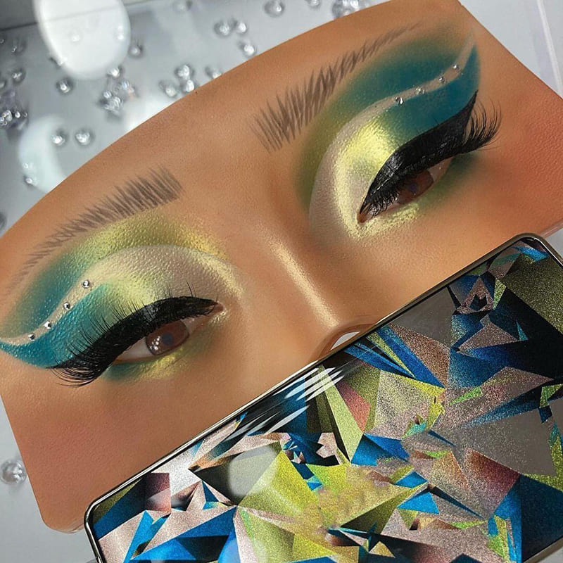 Placa De Silicone 3D Para Prática de Maquiagem - ®BeautyFace