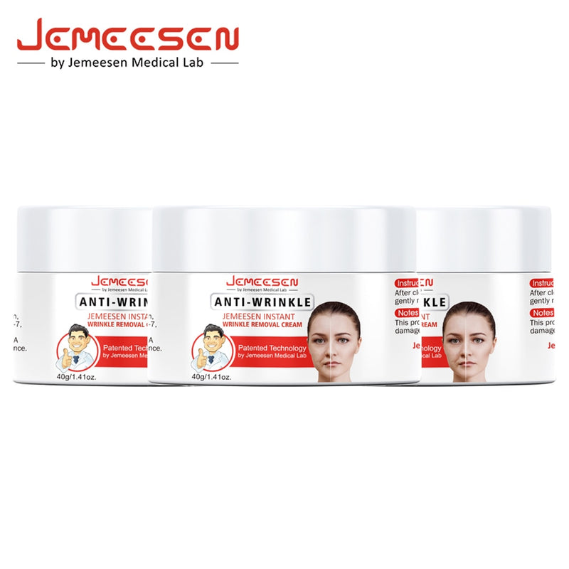 Creme Removedor de Rugas e Linhas de Expressão - ®JEMEESEN BEAUTY