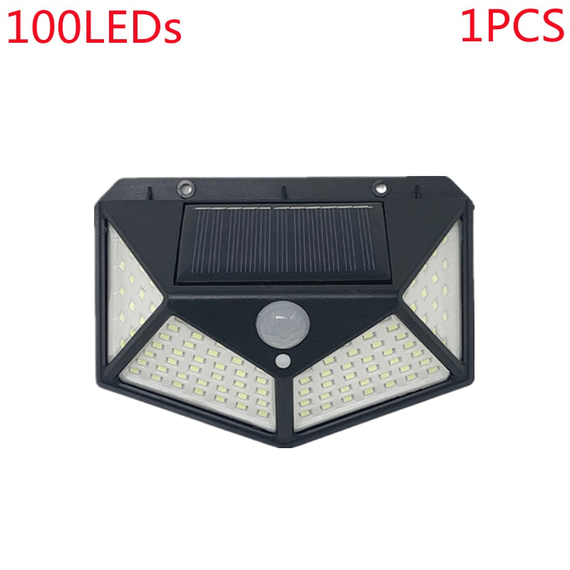 Luminária Solar 100 Led Sem Fio Automática ®LightAll