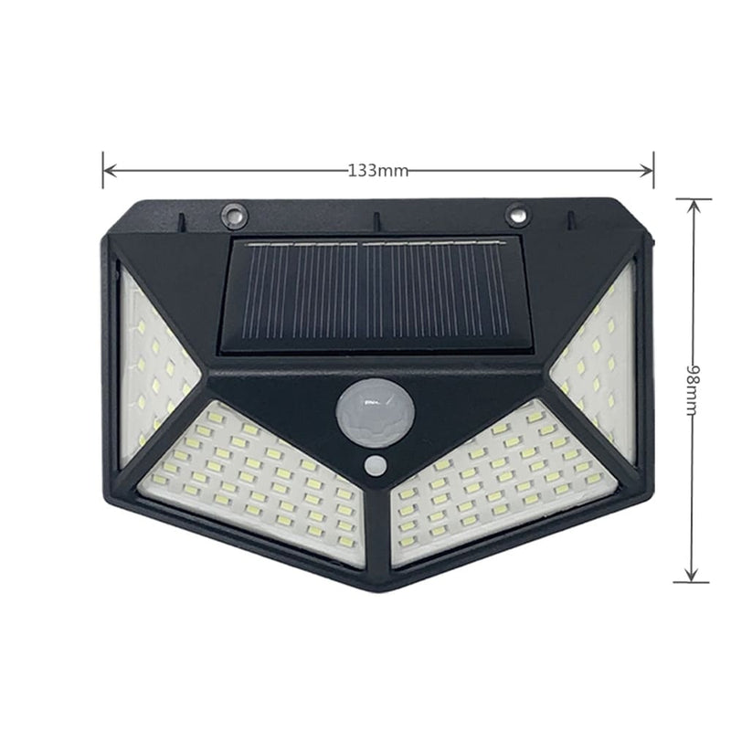 Luminária Solar 100 Led Sem Fio Automática ®LightAll