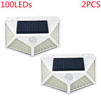 Luminária Solar 100 Led Sem Fio Automática ®LightAll