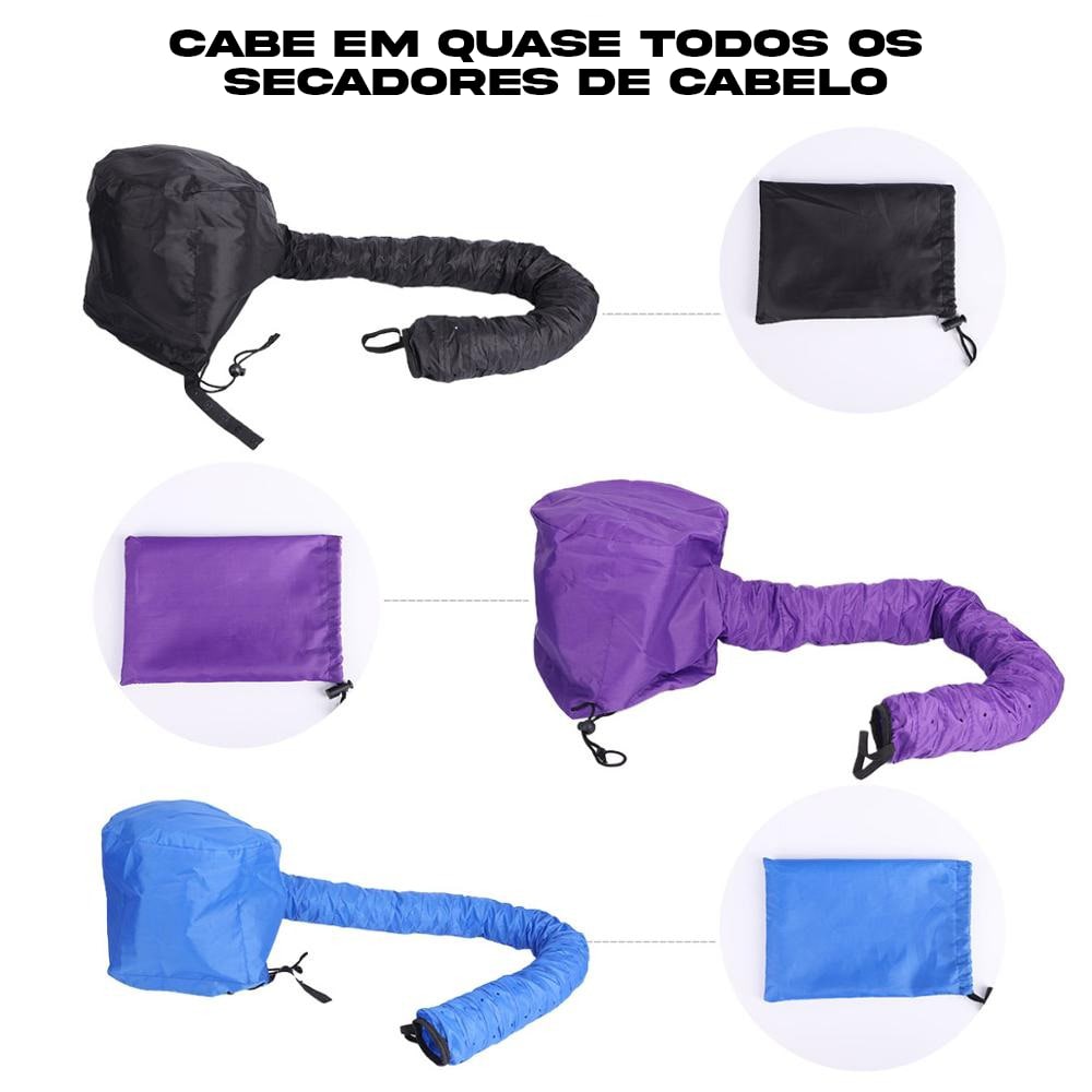 Touca térmica difusora 2 em 1 ®HairDefution