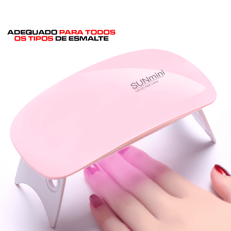 Mini Secador Para Unhas Secagem ultra rápida - SECKNAIL®