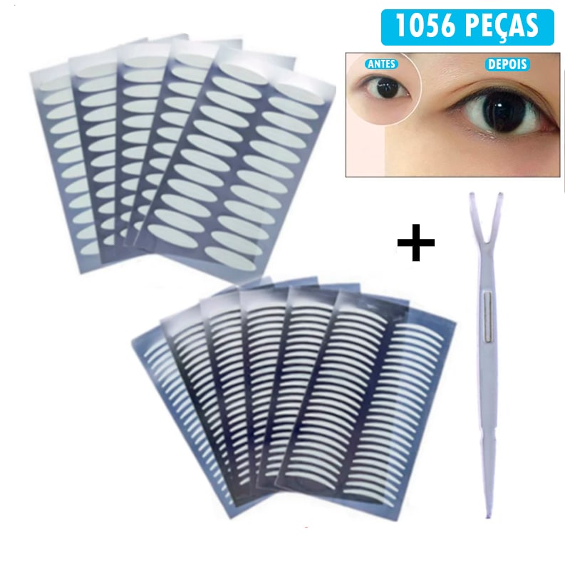 Fitas Adesivas Para Pálpebras Caídas + Aplicador - PalpeMax®