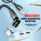 Cabo usb magnético para carregamento rápido ®MagneticCable (SUPER RESISTENTE)