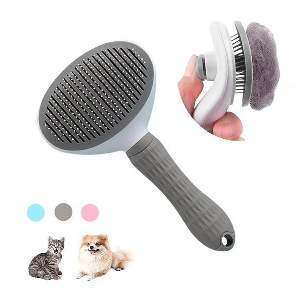 Escova Removedora de Pelos Mortos Para Cães e Gatos ®MagicBrush