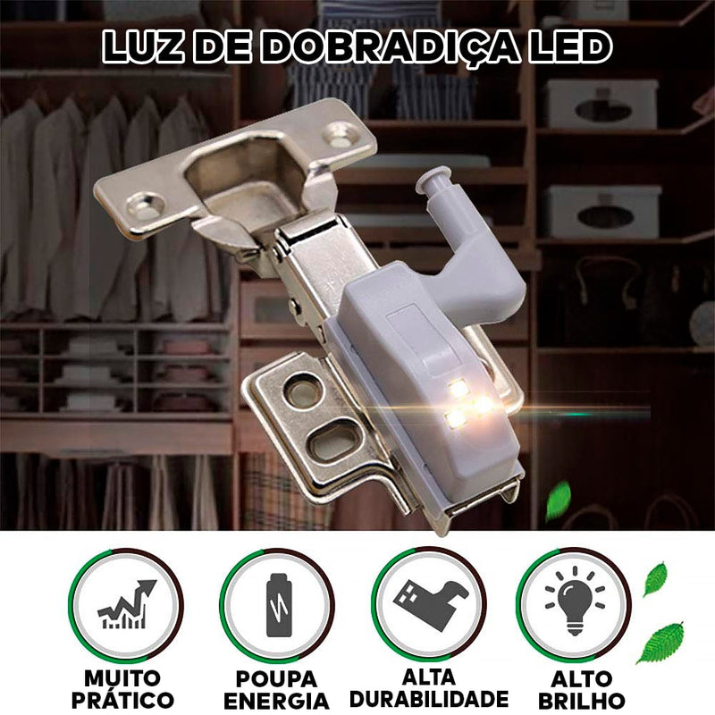 Luz Led Automática para moveis 10 PEÇAS  - Smart Touch® (ILUMINA 100%)