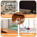 Umidificador de Ar Difusor de Aromas com Chama Vulcão ®RelaxVulcano