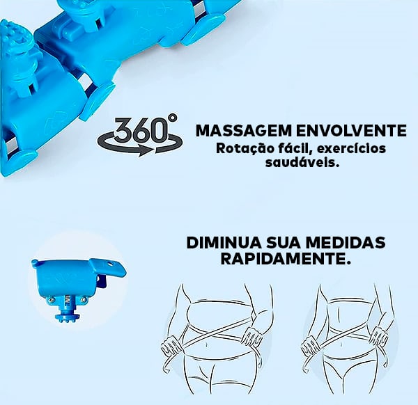 Bambolê Inteligente Fitness – HuluFit® (PERCA 20KG EM DIAS )