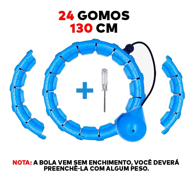 Bambolê Inteligente Fitness – HuluFit® (PERCA 20KG EM DIAS )