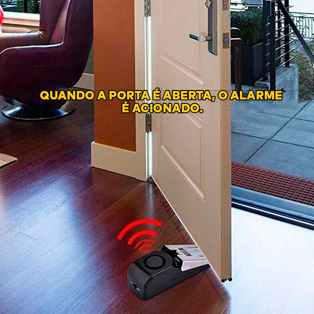Alarme Batente Inteligente Para Portas e Janelas Sensor Sonoro Anti Roubo - MaxAlarme®